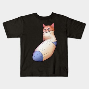 Cat in a sock Kids T-Shirt